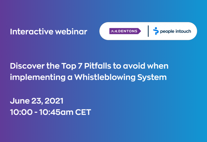 Discover the Top 7 Pitfalls to avoid when implementing a Whistleblowing System
